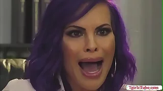TS Foxxy enjoys getting doggy away from dude
